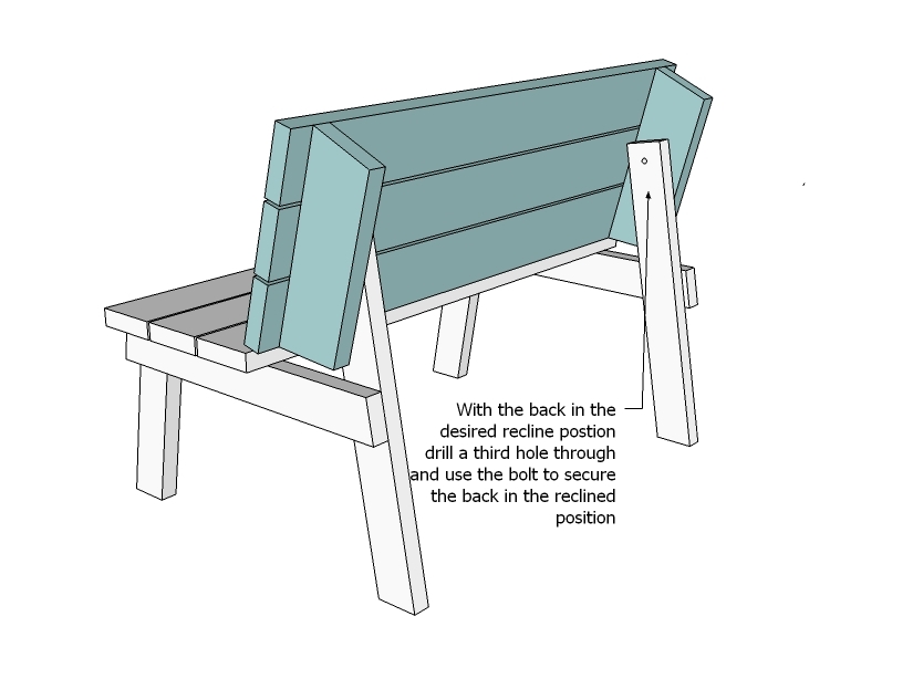 Picnic Table that Converts to Benches Ana White